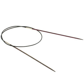 Lana Grossa Ago circolare da maglia design-legno Color mis, 2,0/60cm