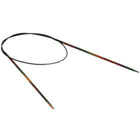 Lana Grossa Ago circolare da maglia design-legno Multicolor mis, 2,5/60cm
