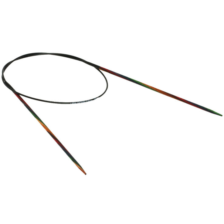 Lana Grossa Ago circolare da maglia design-legno Multicolor mis, 2,5/60cm