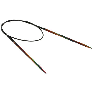 Lana Grossa Ago circolare da maglia design-legno Multicolor mis, 3,5/60cm