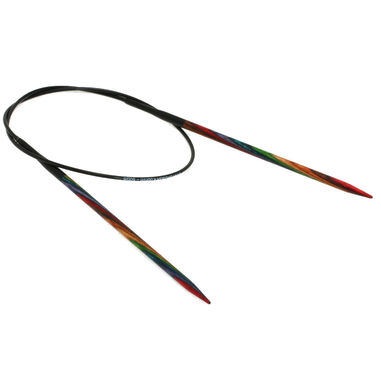Lana Grossa Ago circolare da maglia design-legno Multicolor mis, 4,0/60cm
