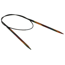 Lana Grossa Ago circolare da maglia design-legno Multicolor mis, 4,5/60cm