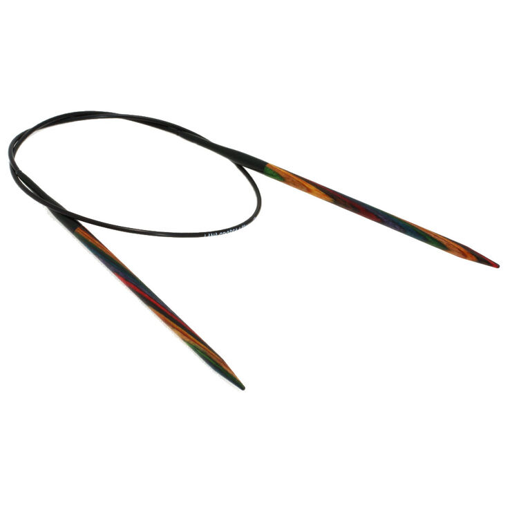 Lana Grossa Ago circolare da maglia design-legno Multicolor mis, 4,5/60cm