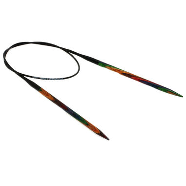 Lana Grossa Ago circolare da maglia design-legno Multicolor mis, 5,0/60cm