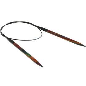 Lana Grossa Ago circolare da maglia design-legno Multicolor mis, 6,0/60cm