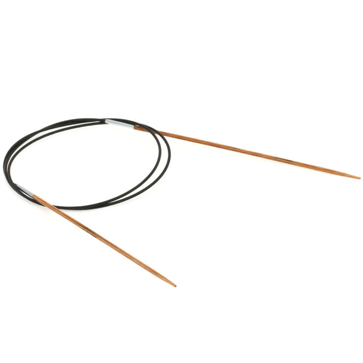 Lana Grossa Ago circolare da maglia design-legno Natur mis, 2,0/80cm