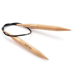 Lana Grossa Ago circolare da maglia faggio (Tanja Steinbach Edition) mis, 9,0/40cm