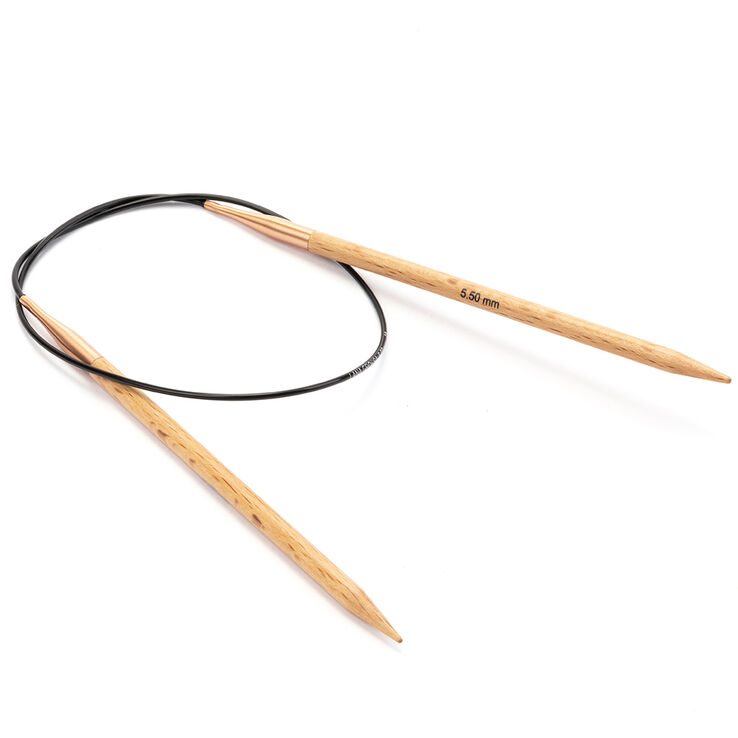 Lana Grossa Ago circolare da maglia faggio (Tanja Steinbach Edition) mis, 5,5/60cm