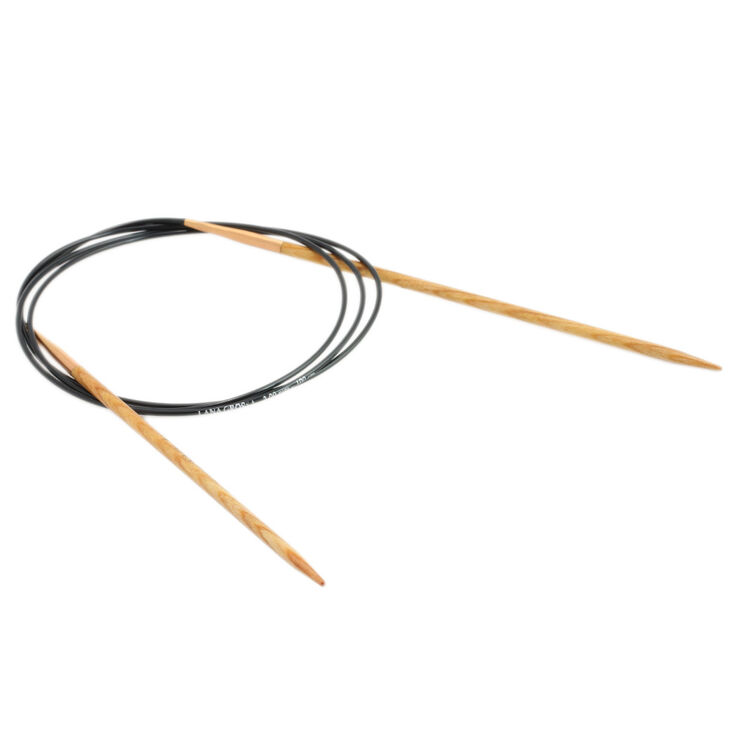 Lana Grossa Ago circolare da maglia design-legno Signal mis, 3,0/100cm