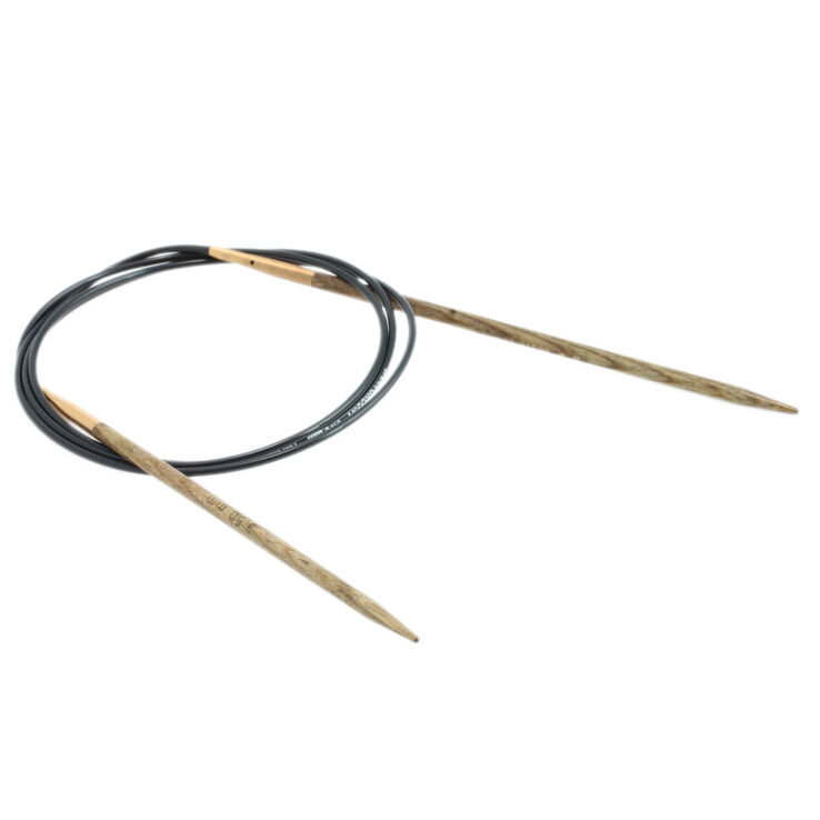 Lana Grossa Ago circolare da maglia design-legno Signal mis, 3,5/100cm