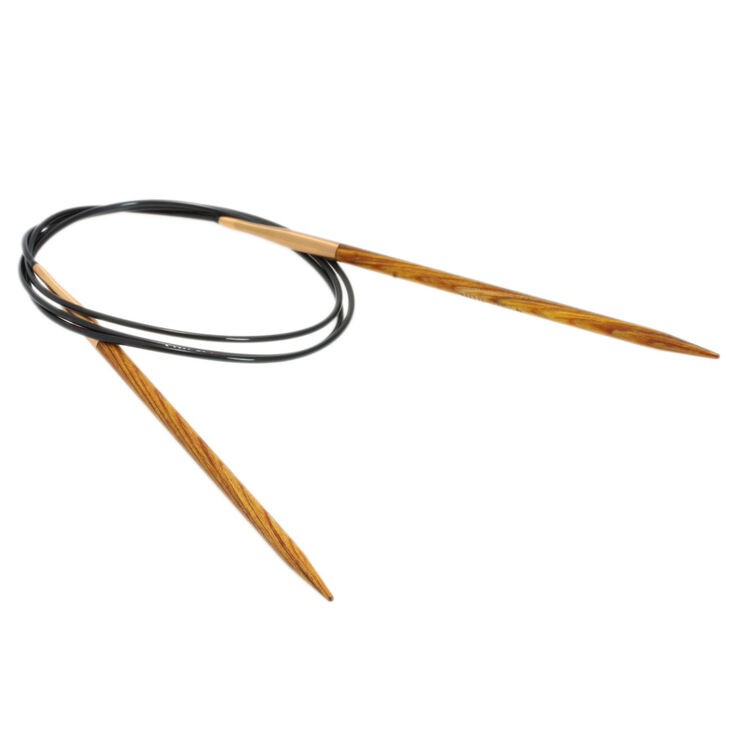 Lana Grossa Ago circolare da maglia design-legno Signal mis, 4,5/100cm