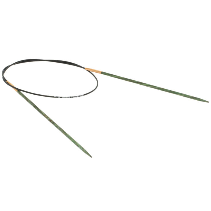 Lana Grossa Ago circolare da maglia design-legno Signal mis, 2,5/60cm