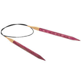 Lana Grossa Ago circolare da maglia design-legno Signal mis, 8,0/60cm