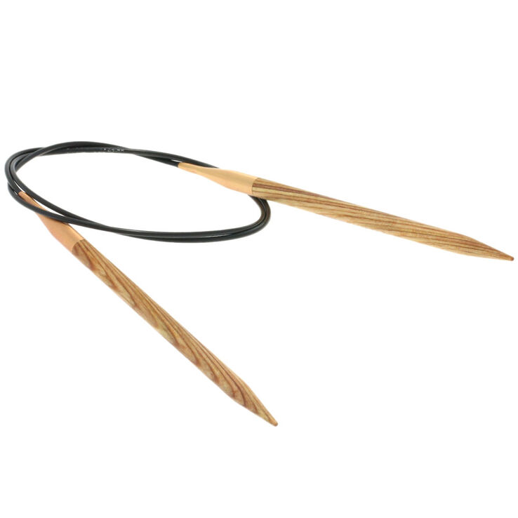 Lana Grossa Ago circolare da maglia design-legno Signal mis, 6,0/80cm