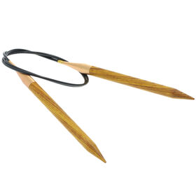 Lana Grossa Ago circolare da maglia design-legno Signal mis, 9,0/80cm