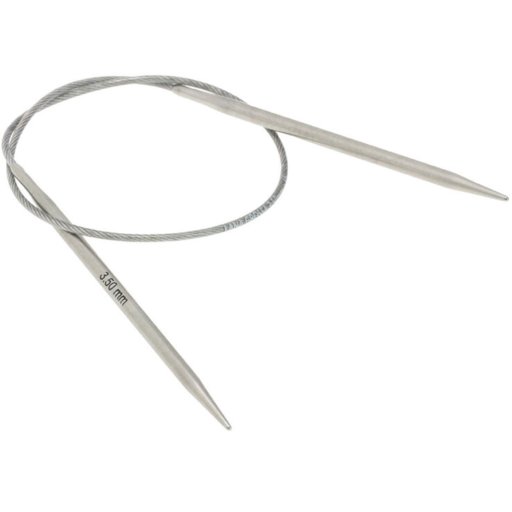 Lana Grossa Ago circolare da maglia acciaio inossidabile mis, 3,5/40cm