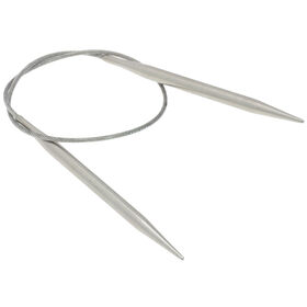 Lana Grossa Ago circolare da maglia acciaio inossidabile mis, 5,0/40cm