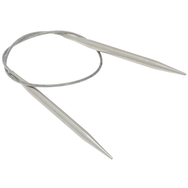 Lana Grossa Ago circolare da maglia acciaio inossidabile mis, 5,0/40cm