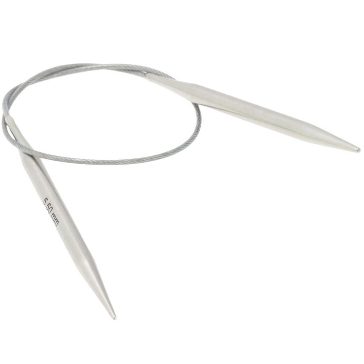 Lana Grossa Ago circolare da maglia acciaio inossidabile mis, 5,5/40cm