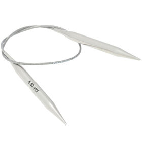 Lana Grossa Ago circolare da maglia acciaio inossidabile mis, 6,5/40cm