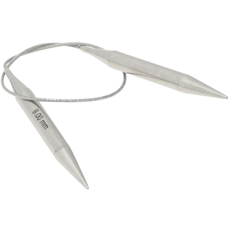 Lana Grossa Ago circolare da maglia acciaio inossidabile mis, 9,0/40cm