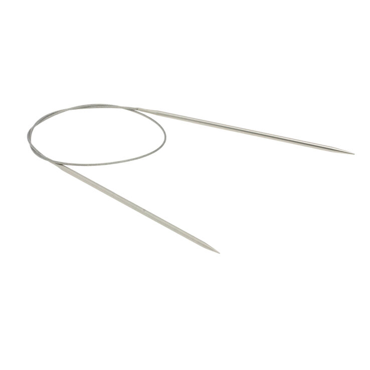 Lana Grossa Ago circolare da maglia acciaio inossidabile mis, 3,5/60cm