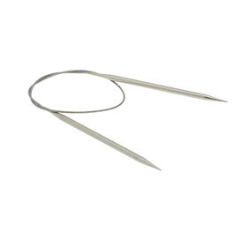 Lana Grossa Ago circolare da maglia acciaio inossidabile mis, 5,5/60cm
