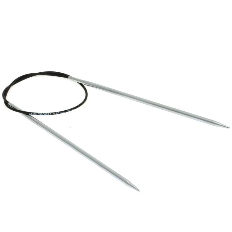 Lana Grossa Ago circolare da maglia ottone mis, 3,5/50cm