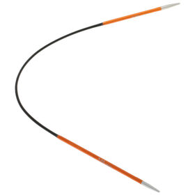 Lana Grossa Ago circolare Aluminio Rainbow mis, 2,0/25cm