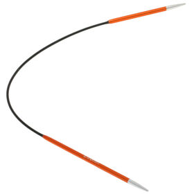 Lana Grossa Ago circolare Aluminio Rainbow mis, 2,5/25cm