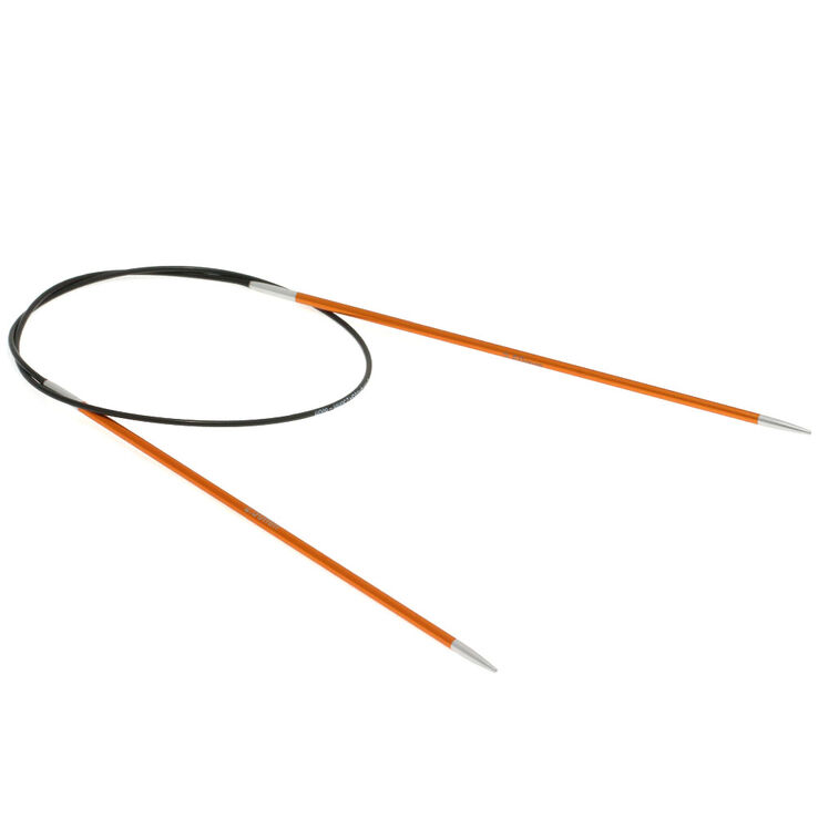 Lana Grossa Ago circolare da maglia alluminio Rainbow mis, 2,5/40cm