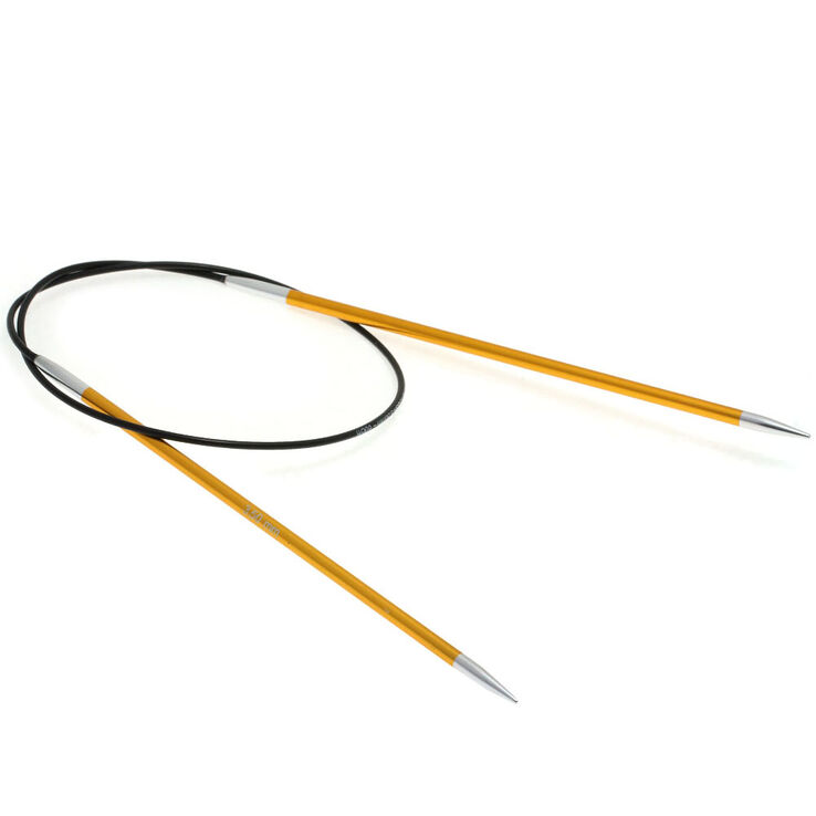 Lana Grossa Ago circolare da maglia alluminio Rainbow mis, 3,5/40cm