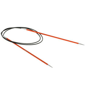 Lana Grossa Ago circolare da maglia alluminio Rainbow mis, 2,5/100cm