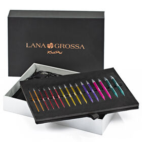 Lana Grossa  Assortimento d’aghi Aluminium Rainbow