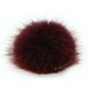 Pompon pelliccia Volpe | 04-bordó