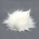 Pompon arte pelliccia Mini | 651-bianco