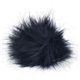 Pompon arte pelliccia Mini | 655-blu scuro