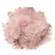 Pompon arte pelliccia Short Cut | 554-rosa/grigio rosa