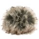 Pompon arte pelliccia Short Cut | 556-grigio/beige