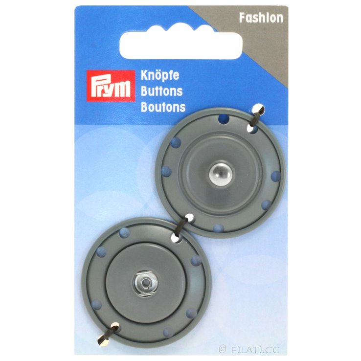 PRYM 341839/35mm | 839-grigio