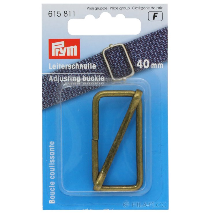 Regulatore fibbia 615811/40mm | 01-ottone antico