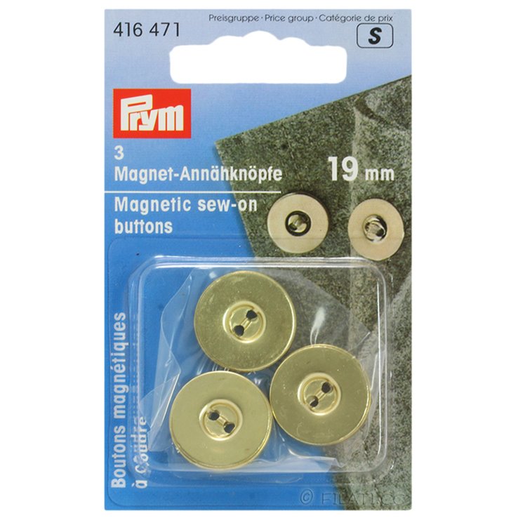 PRYM 416471/19mm | 471-oro