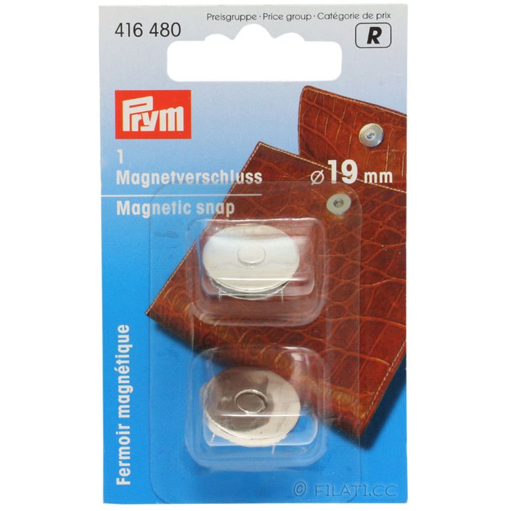 Chiusura magnetica 416480/19mm | 480-argento