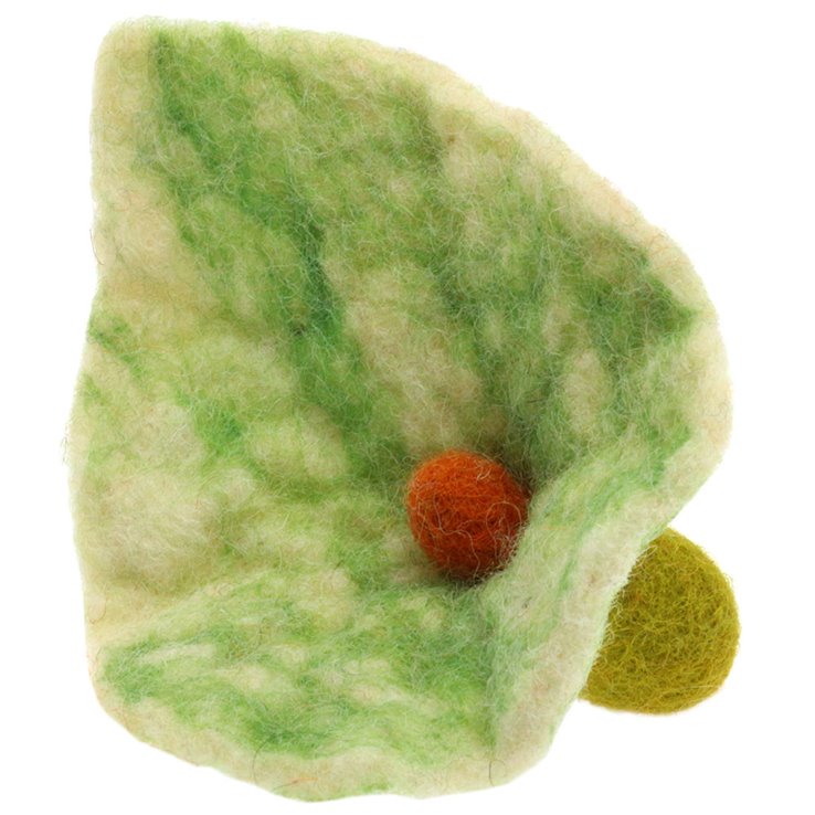 Fiore di feltro/12cm | 01-verde