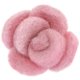 Fioriture feltro 12333/40mm | 08-rosa pastello