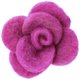 Fioriture feltro 12333/40mm | 10-porpora
