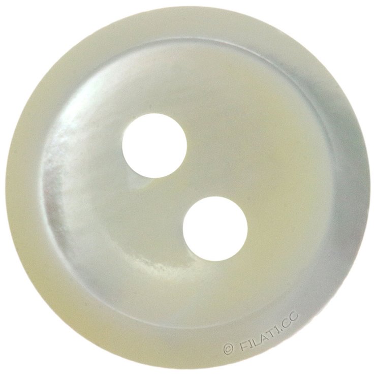 UNION KNOPF 18002/9mm | 99-bianco