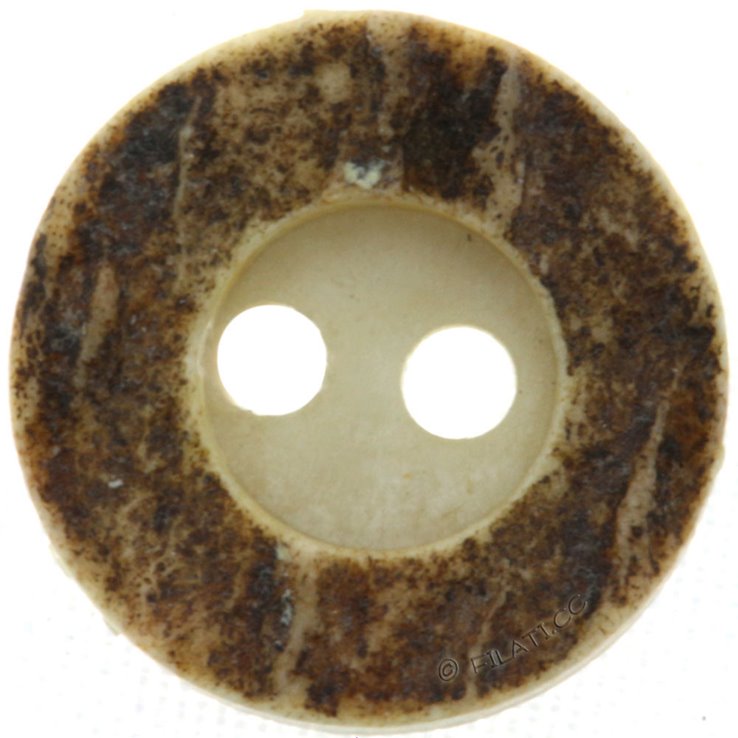 UNION KNOPF 25256/11mm | 22-marrone scuro