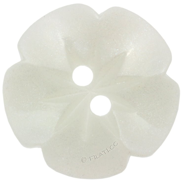 UNION KNOPF 26533/15mm | 12-bianco