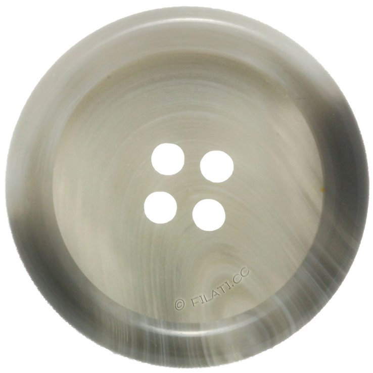 UNION KNOPF 27090/25mm | 76-grigio puntinato